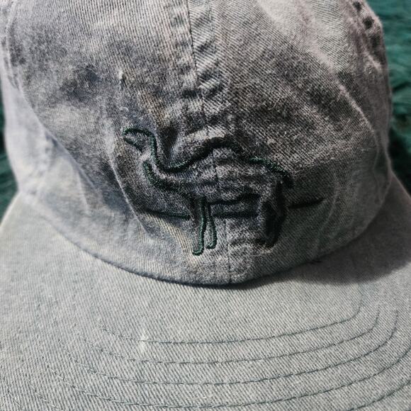 Vintage Camel Cigarettes Embroidered Camel Logo Dad Hat – Green 100% Cotton - Picture 1 of 6